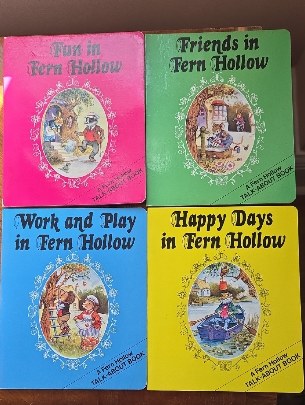 Set of 4 Fern Hollow Talk-About Books